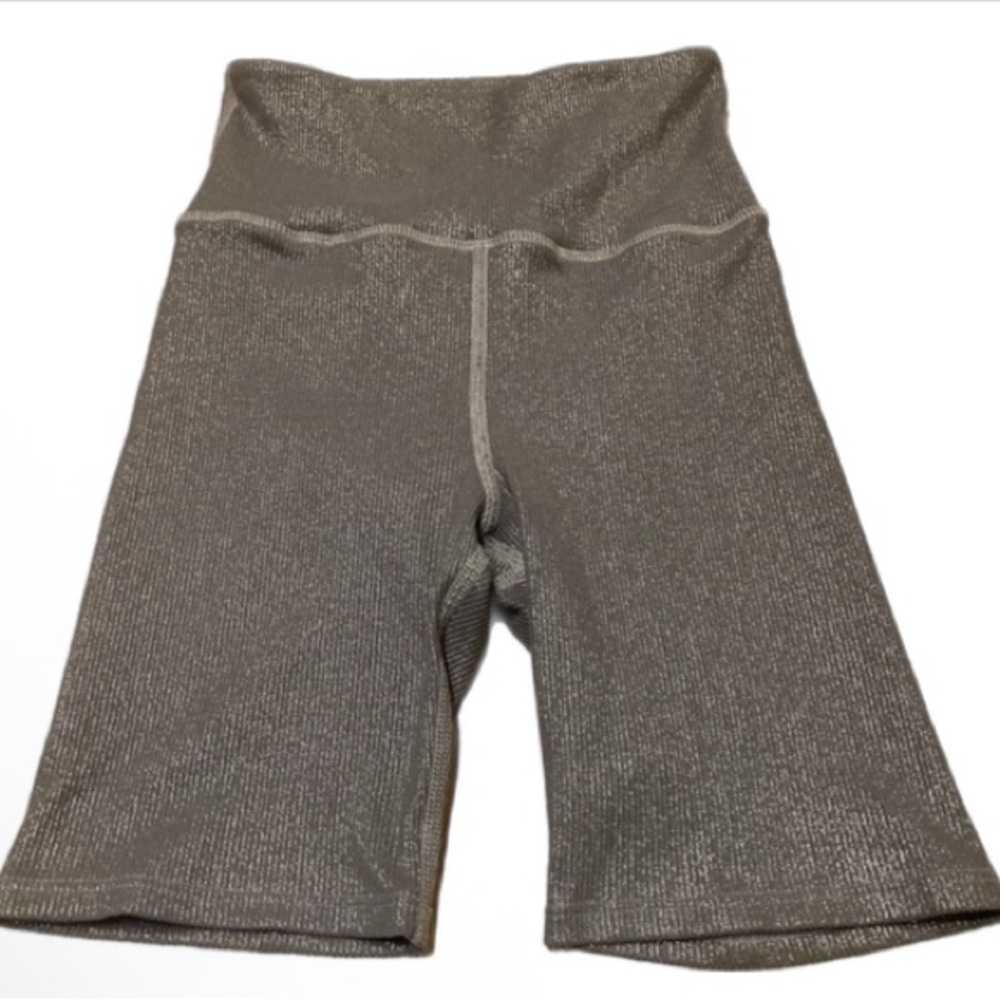 ONA XS Women's Shimmering Gray Bike Shorts